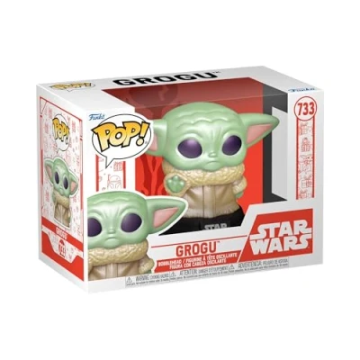 Afbeelding van Pop Star Wars: Holiday Mandalorian Grogu Funko #733