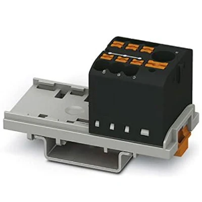 Afbeelding van Phoenix Contact 3273080 Verdeelblok 28.6 mm Spanveer Zwart 10 stuk(s)