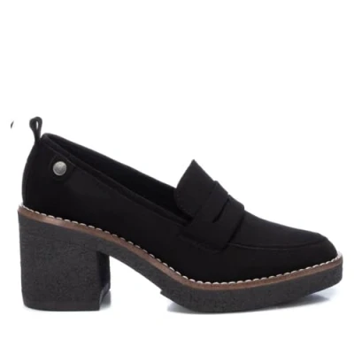 Afbeelding van REFRESH 170994 mocassins dames, zwart.