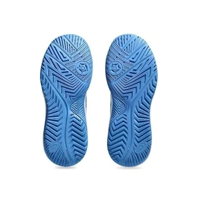 Afbeelding van Asics Geldedicate 8 Unisex Tennisschoenen voor alle ondergronden kinderen, Maat: 35, Light blue/blue coast Imitatieleer/ textiel