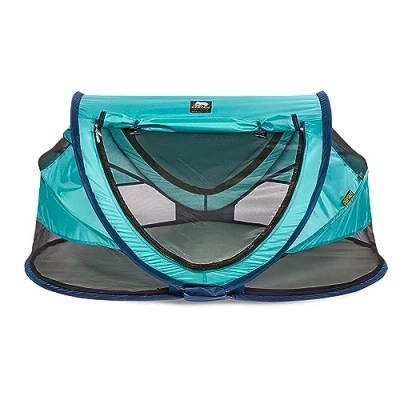 Afbeelding van Deryan Peuter Luxe Campingbedje Inclusief zelfopblaasbare matras Ocean