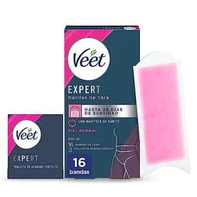 Afbeelding van Veet Expert Wax Strips Bikini (16 strips)
