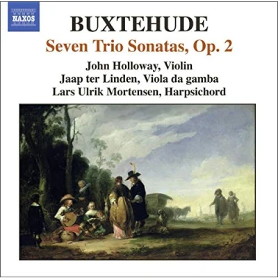 Afbeelding van John Holloway, Jaap Ter Linden, Lars Ulrik Mortensen Buxtehude: Seven Sonatas Opus 2 (CD)