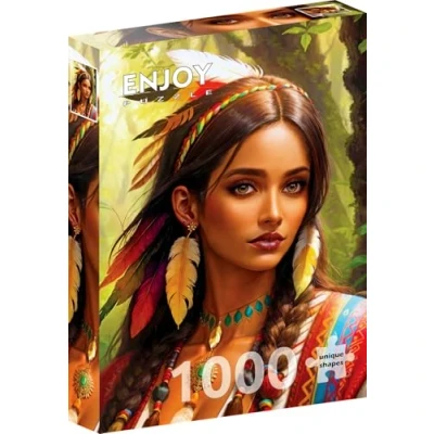 Afbeelding van Enjoy Puzzle Puzzel 1000 stukjes De Inboorling (1000 onderdelen)