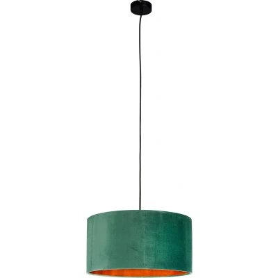 Afbeelding van Smartwares IDE 60056 Hanglamp Fluweel Groen (Ø40 cm, E27 fitting)
