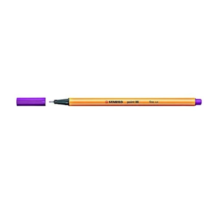 Afbeelding van Stabilo Point 88 Pigment Liner Pen 88/58 (3 stuks) lila