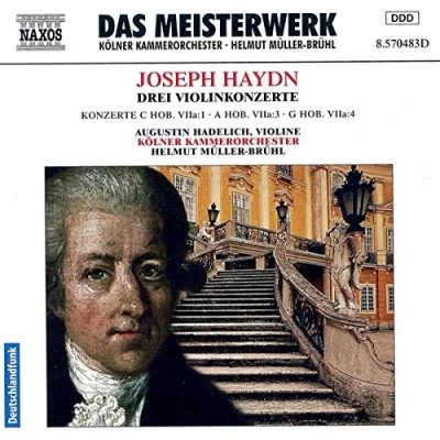 Afbeelding van Cologne Chamber Orchestra, Helmut Müller Brühl Violin Concertos (CD)