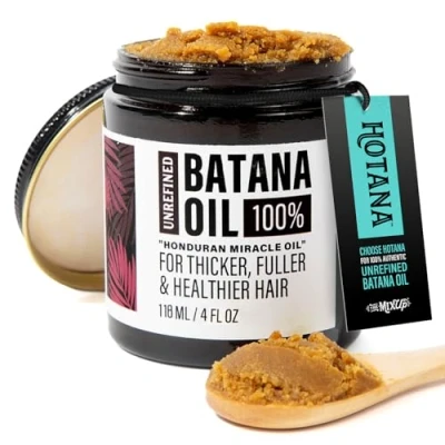 Afbeelding van huile de battana bio pour la croissance des cheveux, Dr. Sebi bio, batana 100 % non raffinée du Honduras cheveux plus complets, épais et sains