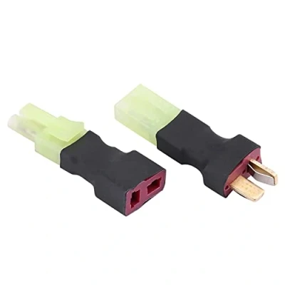 Afbeelding van Drfeify 2 stks/Set T Mannelijk/Vrouwelijk naar Mini Tamiya Vrouwelijk/Mannelijk Connector Adapter Vervorming Model