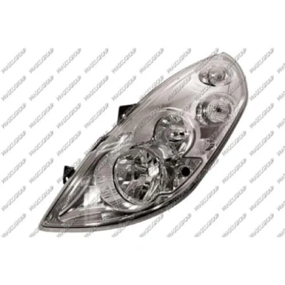 Afbeelding van PRASCO OP9544924 Koplampen Links H7/H7/H1 Met knipperlamp Zonder afregelmotor voor LWR OPEL: Movano B Minibus, Van