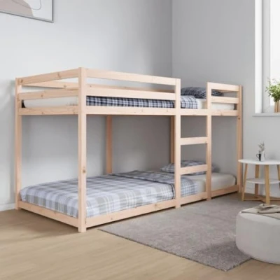 Image de vidaXL Lit superposé sans matelas 90x200 cm bois de pin massif3139829