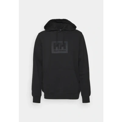 Afbeelding van Helly Hansen BOX LOGO Hoodie, Heren, Maat: Medium, Black