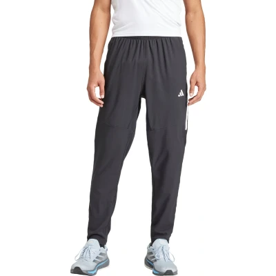 Afbeelding van adidas Performance OWN THE RUN 3STRIPES Trainingsbroek, Heren, Maat: XS, Black
