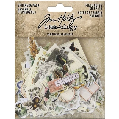 Afbeelding van Tim Holtz Idea ology Field Notes Ephemera Snippets (TH94049)