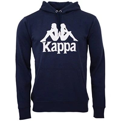 Afbeelding van Kappa Taino Hooded 705322 821, Mannen, Marineblauw, Sporttrui casual maat: L