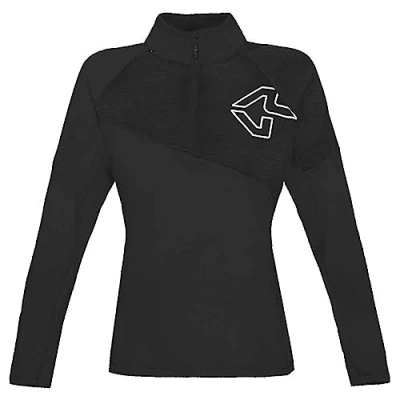 Afbeelding van Rock Experience Urus Fleece Met Halve Rits Zwart L Vrouw