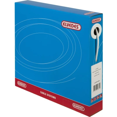 Afbeelding van Rem buitenkabel Elvedes met voering 30 meter / Ø5,0mm wit (30 in doos)