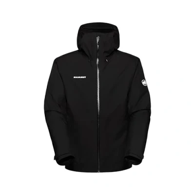 Afbeelding van Mammut Convey 3 in 1 Hs Herenjas met capuchon, dubbele hardshelljas voor heren, zwart/zwart