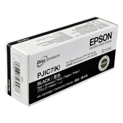 Image de Epson Discproducer PJIC7(K) Noir original cartouche d&#039;encre