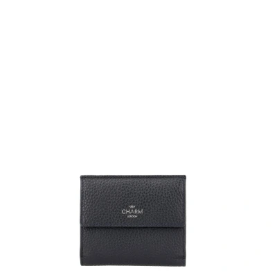 Afbeelding van Charm London Washington Portemonnee Blauw 100% Leer