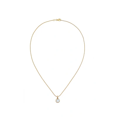 Afbeelding van Elli Classic Solitaire Ketting goldcoloured, Dames, Maat: 45, Gold coloured