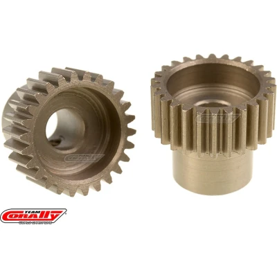 Afbeelding van Team Corally 48 DP Pinion Short Hardened Steel 26 Teeth 5mm as