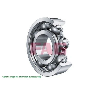 Afbeelding van FAG 6006 2RSR C3 Groefkogellager, enkele rij Boordiameter 30 mm Buitendiameter 55 Toerental (max.) 8500 omw/min