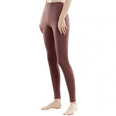 Afbeelding van Libella 4108VA Dames Lange Leggings Veelkleurig Hoge Taille Slim Fit Katoenen Broek, Braun