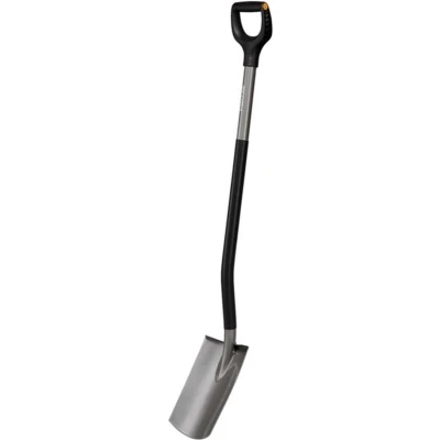 Afbeelding van Ergonomic ronde tuinspade Grijs