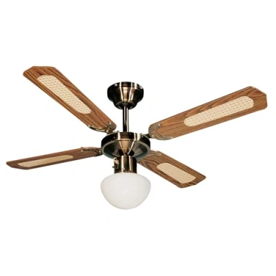 Afbeelding van Plafondventilator met licht FARELEK BALI Ø107 cm