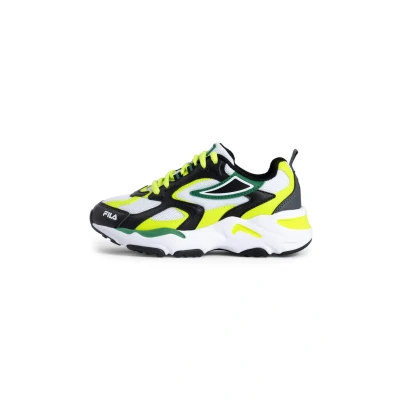 Afbeelding van Fila Cr cw02 Ray Tracer Kids Sneakers, uniseks, kinderen, Black Acid Lime