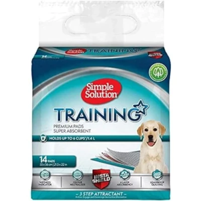 Afbeelding van Simple Solution Hoogwaardige trainingspads voor honden en puppy&#039;s, 30 stuks