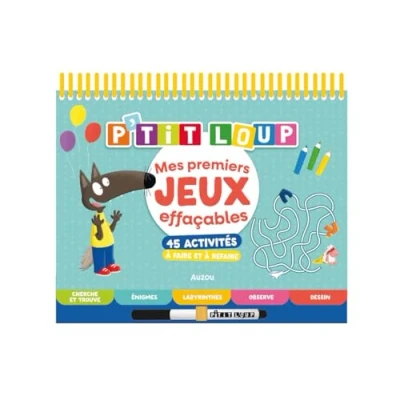 Afbeelding van P&#039;TIT LOUP MES PREMIERS JEUX EFFACABLES