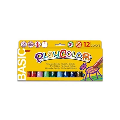 Afbeelding van Playcolor One Gouache Sticks Set 12x10gr