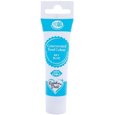 Image de Rainbow Dust ProGel Colorant alimentaire professionnel (bleu ciel, 25 g)