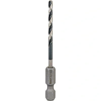 Image de BOSCH 2608577048 foret hélicoïdal HSS à queue hexagonale 3 x 33 72 mm