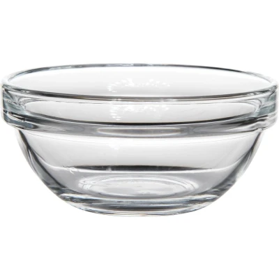Afbeelding van Luminarc Schaaltjes/kommetjes set van 6x glas D10 x H5 cm snack of dessert schaaltjes