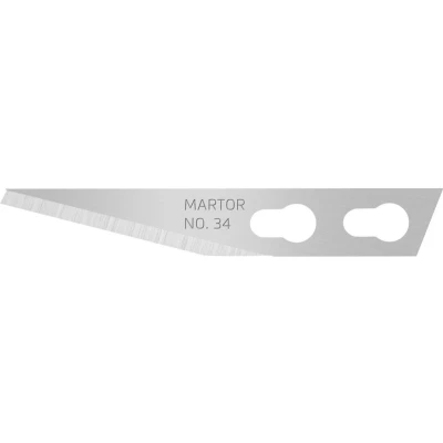 Afbeelding van Martor 34.65 Reservemesjes grafisch mes 34 100 stuk(s)