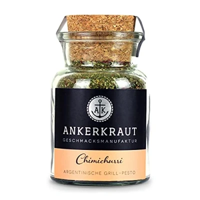 Afbeelding van Ankerkraut Chimichurri Kruidenmix voor Argentijnse chimichurrisaus en dip kurkglas 45 g