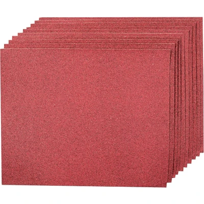 Afbeelding van Silverline Aluminiumoxide schuurvellen, 10 pak 80 korrelmaat