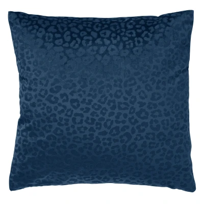 Afbeelding van Dutch Decor CHESSY Sierkussen met dierenprint 45x45 cm Insignia Blue blauw