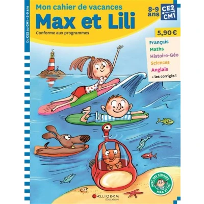 Image de Cahier de vacances Max et Lili CE2/CM1