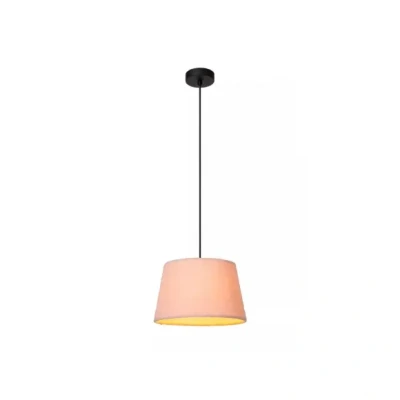 Afbeelding van Lucide WOOLLY Hanglamp Ø 28 cm 1xE27 Roze