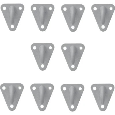 Afbeelding van Pro Plus Haak Touwhaak Kunststof 39 x 45 mm 10 stuks