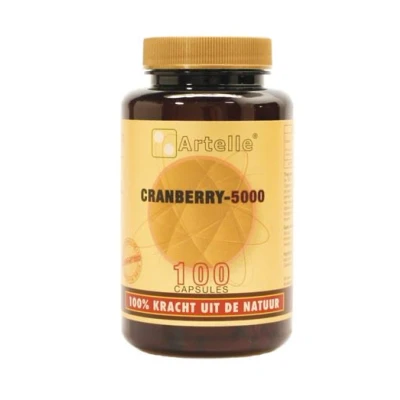 Afbeelding van Artelle Cranberry 5000 Capsules 100st