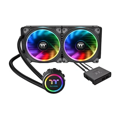 Image de Thermaltake Floe Riing RGB 280 TT Premium Edition Bloc de refroidissement d&#039;unité centrale par eau pour système (pour : LGA1156 AM2 AM2+ LGA1366 AM3 LGA1155 AM3+ LGA2011 FM1 FM2 LGA1150 3 LGA1151 AM4 LGA2066