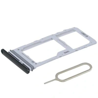 Afbeelding van MMOBIEL Sim Tray Kaart Houder voor Samsung Galaxy S20 Plus SM G886 / Ultra G988 (Cosmic Black Zwart)