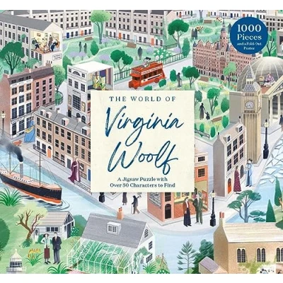 Afbeelding van the World of Virginia Woolf 1000 Piece Puzzle: A Jigsaw Puzzle