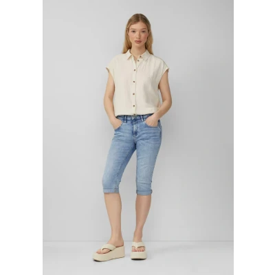 Afbeelding van Q/S designed by Dames broek Maat 34 Vrouwen 53Z7 BLUE