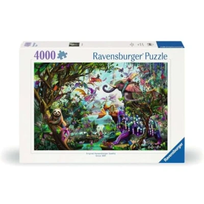 Afbeelding van Ravensburger puzzel de draken van tropen Legpuzzel 4000 stukjes